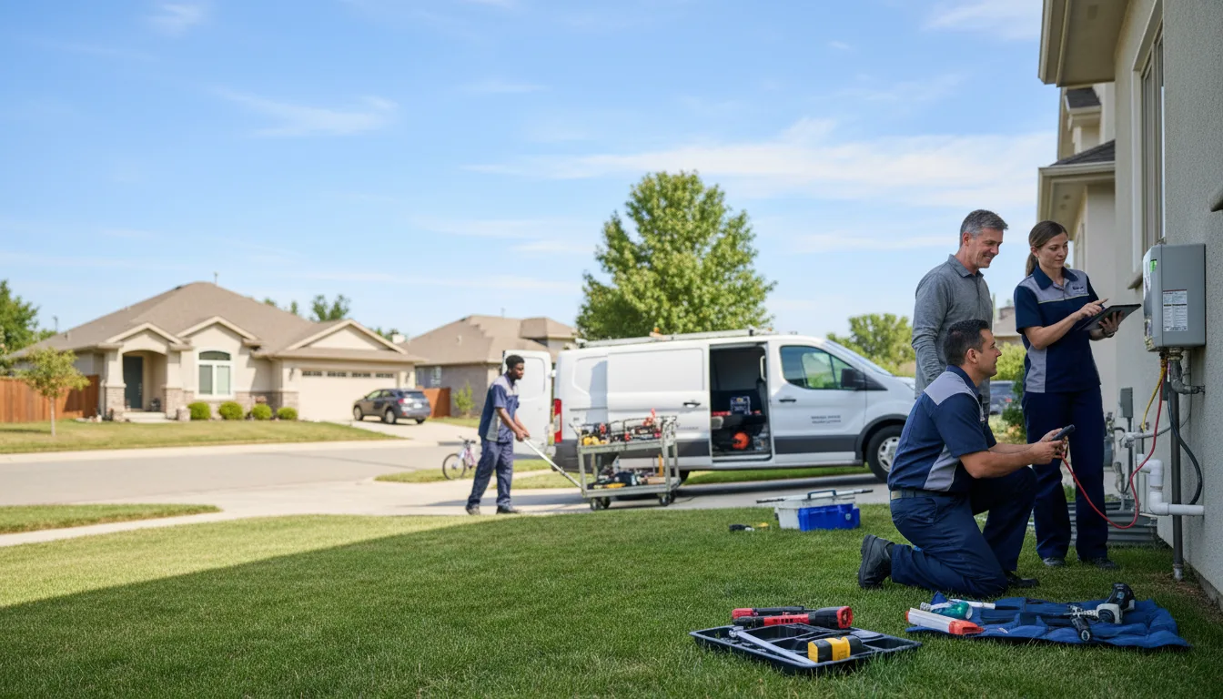 Tankless water heater service in Boys Town, NE